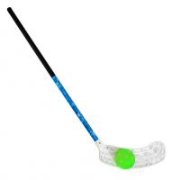 Клюшка для флорбола детская (4.5-6 лет) RealStick KIDSCAMP 65 см (рост 110-120 см) с мячом, MR-KF-KC65R, правый загиб