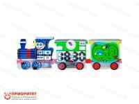 Бизиборд «Скорый поезд» (3 модуля)