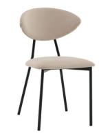 Стул обеденный Квинси велюр кремовый