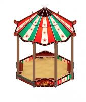 Песочный дворик Пагода Карнавал (Шапито) - ИО 6.01.02-20