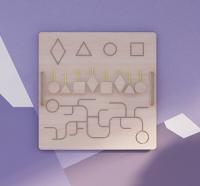 Настенный модуль для развития стереогностического чувства