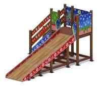 Горка Зима (новый год) (под анкера) - ИО 49.01.01-11.И1 - Н=1500