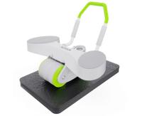 Тренажёр для пресса AB Roller SND-GT зеленый с ковриком 45 х 30 x 3.5 cм