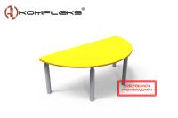 Детский полукруглый стол «AVKompleks» на регулируемых ножках