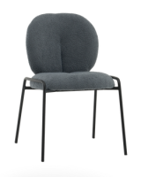 Стул Моллек букле темно-серый