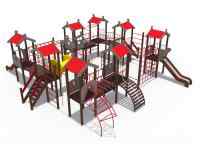 Игровой комплекс серии Городские кварталы Н-1200 ДИО 05056