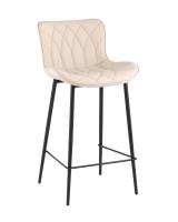 Стул полубарный Vault экокожа светло-серый