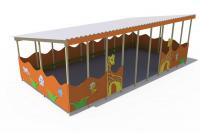 Теневой навес (с Жирафом) ТН 01171