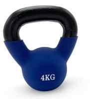 Гиря UNIX Fit виниловая 4 кг Blue