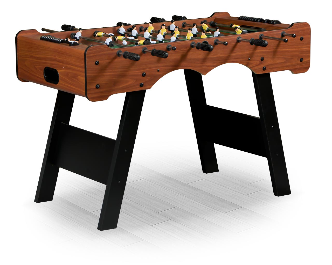 Игровой стол - футбол "Stuttgart" (122x61x81см, коричневый)