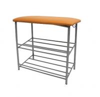 Банкетка-обувница с наклонной полкой