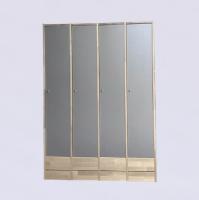 Шкаф "Порядок вещей" без открытых секций (серый)