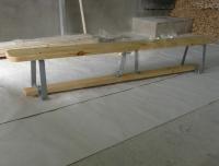 Скамейка гимнастическая (доска) на металлических ножках IMP-A