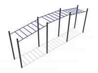 Кроссфит Рукоход тройной СОВ 04400