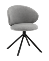 Стул Труфальд велюр светло-серый