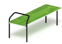 Скамья для пресса (зеленый) - СО 2.40.05-02