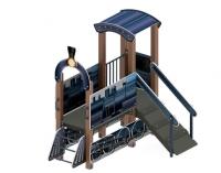 Паровозик (серо-синий) - Беседка мини - МФ 10.03.05-11