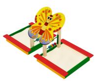 Песочница двойная Бабочка ИО 07-507