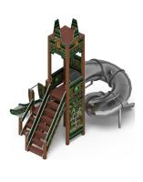 Буровая (Изумруд) труба винтовая Н 2000, горка 750, Н 2000, ДИК 2.28.02-02