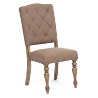 Стул VOLAND (mod. 8006-18) дерево гевея, ткань , 508*665*1060, античный дуб, ткань: бежевый вельвет