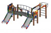 Карапуз (Граффити)  Игровой комплекс ДИК 1.001.04-03