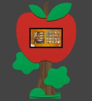 Мультимедийный развивающий комплекс «AVKompleks Multi 21» в форме яблока с опорой