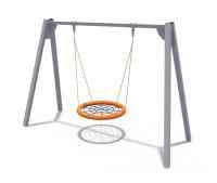 Качели на металлических стойках Гнездо ИО 01052