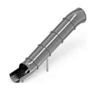 Горка тоннельная прямая 2000 нержавеющая сталь SNSР 2000.764