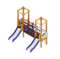 Детский игровой комплекс Королевство Горка 900