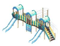 ДИК 23-303 (Морской) Детский игровой комплекс «Городок» H=1200