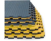 Будо-мат DFC 100 x 100 см, 20 мм, цвет желто-черный