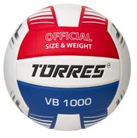 Мяч волейбольный TORRES VB 1000, микрофибра, размер 5