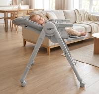 Стул для кормления UNIX Kids Torino светло-серый