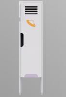 Детский шкафчик «Космос» 1 секция