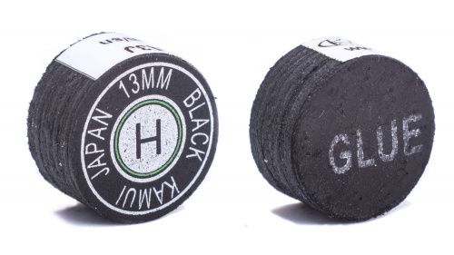 Наклейка для кия "Kamui Black" (H) 13 мм