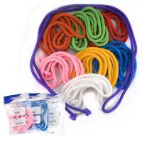 Скакалка гимн. "KV.REZAC" арт.06975258, дл. 2,8м, 10 мм ПП, мультиколор