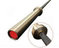 Гриф прямой DFC c подшипниками 206 см / чёрное оксидное покрытие/ до 500LBS (227 кг)