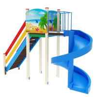 Горка Винтовая (винтовой скат) ИО 06-419