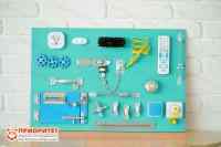 Бизиборд «Мятный для девочек и мальчиков»