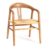 Стул VALI дерево вяз/бечевка, Груша (№3), 50х46х77 см