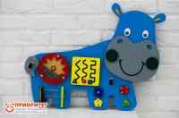 Бизиборд «Милый бегемотик» №2