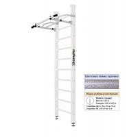 Шведская стенка Kampfer Swedish Ceiling (№6 Жемчужный Стандарт белый антик турник)