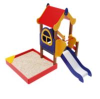 ИО 07-556  Песочный дворик Теремок