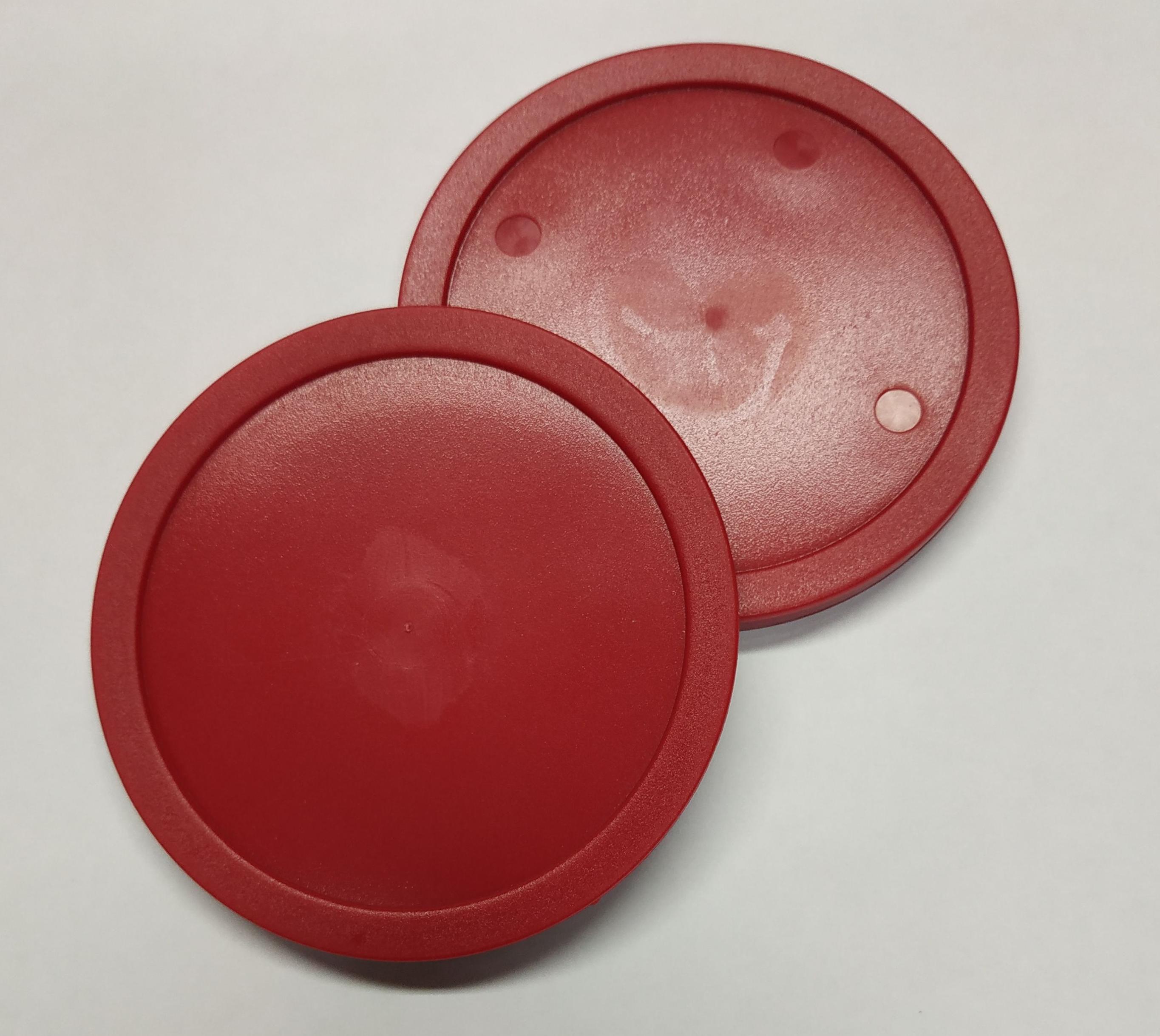 Шайба для аэрохоккея (красная) D82 mm