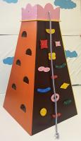 Башня для лазания цветная