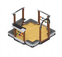 Песочный дворик Теремок (Техно) - ИО 6.01.04-04