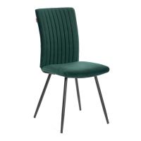 Стул обеденный Monte Carlo  (2 шт. в упаковке) TREND, велюр, Deep Forest (изумруд), 49х51х93 см