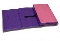 Коврик гимнастический детский INDIGO, SM-043-PV, полиэстер, стенофон, розово-фиолетовый