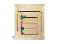 Тактильно-развивающая панель «Сортирую по цветам»