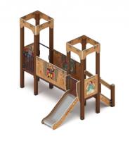 Королевство (Картонное) - ДИК 1.15.02-12 - Игровой комплекс H=750